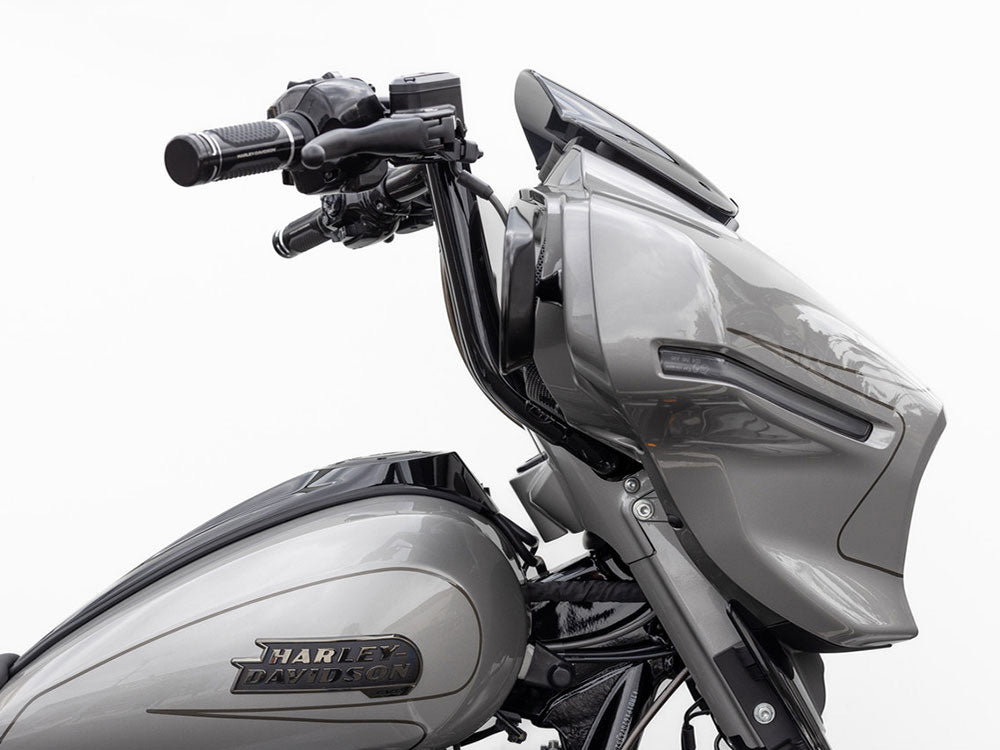 14in. x 1-1/2in. S Series Handlebar - Chrome. Fits CVO Street Glide 2023up & Street Glide 2024up