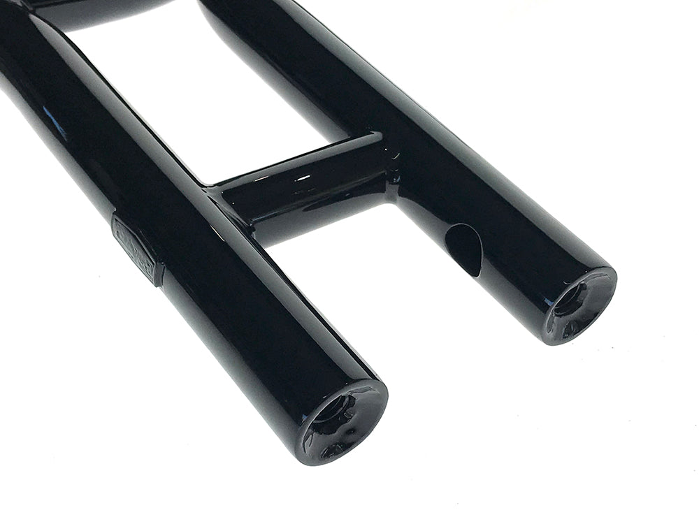 12in. x 1-1/4in. Cali Straight T-Bar Handlebar – Gloss Black. – Factory 47 Handlebars