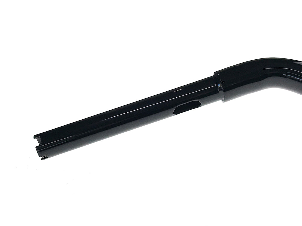 12in. x 1-1/4in. Cali Straight T-Bar Handlebar – Gloss Black. – Factory 47 Handlebars