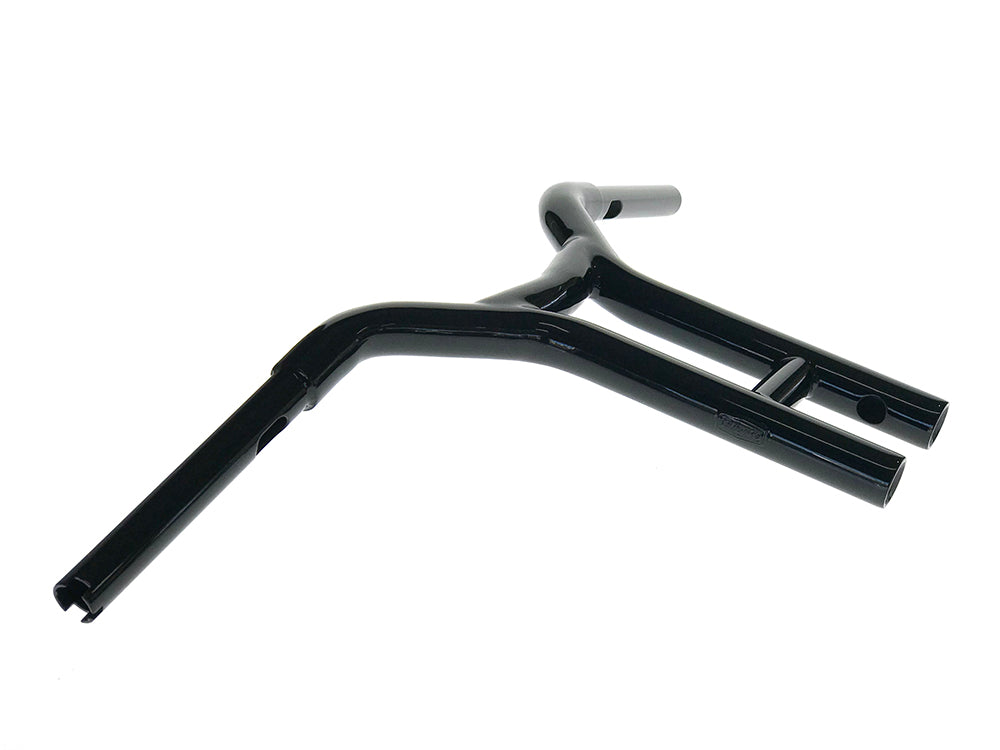 12in. x 1-1/4in. Cali Straight T-Bar Handlebar – Gloss Black.