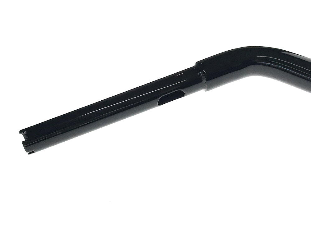 14in. x 1-1/4in. Cali Straight T-Bar Handlebar - Gloss Black.