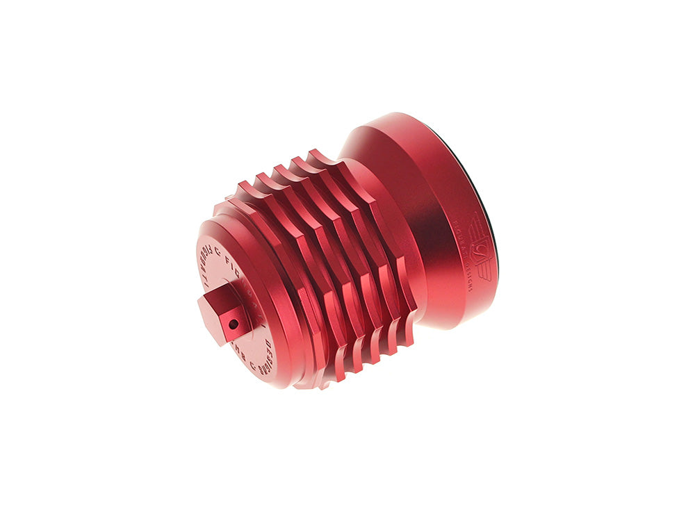 Magnetic Reusable Oil Filter – Red. Fits Milwaukee Eight 2017up, Twin Cam 1999-2017, Evolution 1984-1999 & Sportster 1984-2021 – Figurati Designs