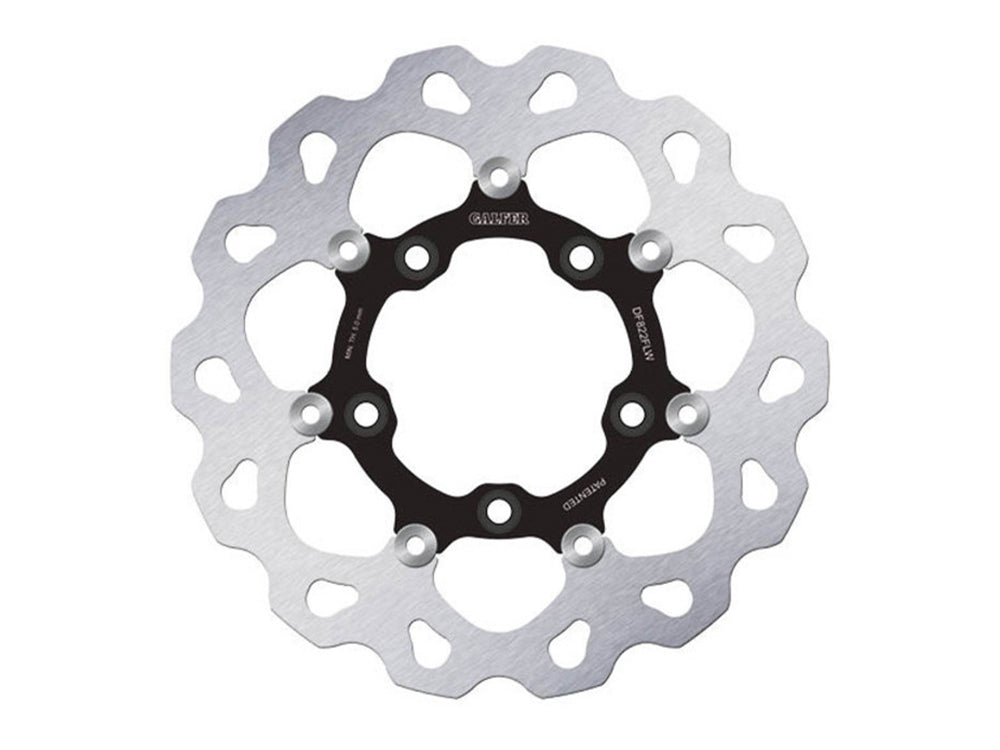11.8in. Rear Floating Wave Disc Rotor – Black. Fits V-Rod 2006-2017.