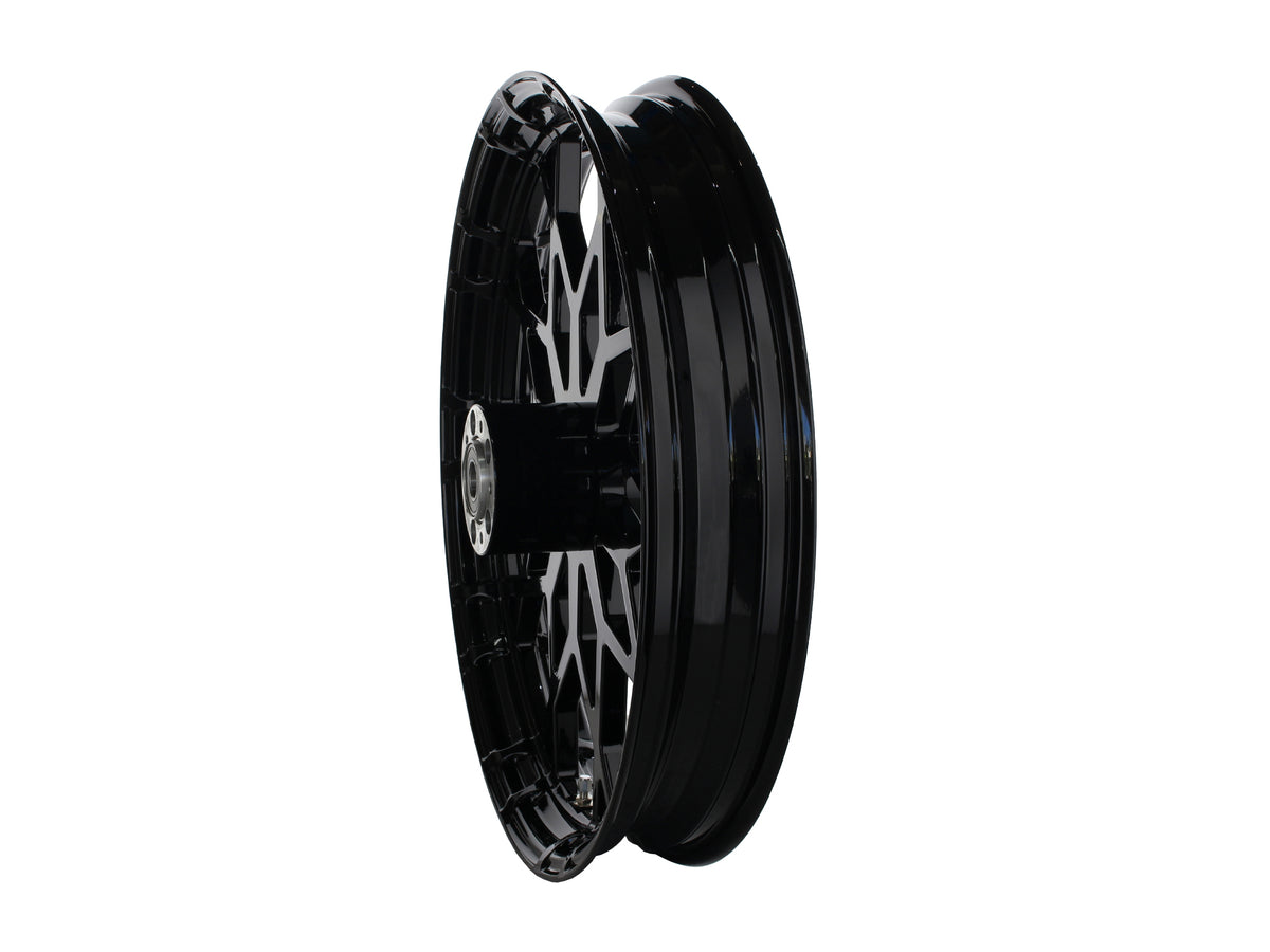 21in. x 3.25in. Marquise/Prodigy Replica Wheel - Gloss Black. Fits Touring 2008up