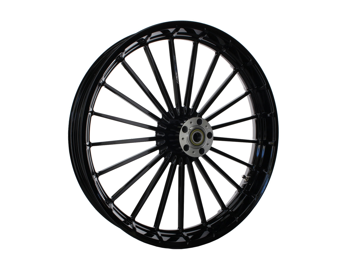 26in. x 3.75in. Ranger/Turbine Replica Wheel - Gloss Black Powdercoat. Fits Breakout 2013up.
