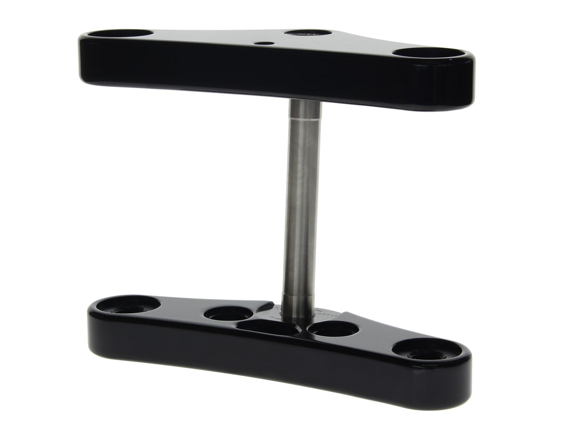 5 Degree Raked Wide Glide Conversion Triple Tree Kit - Black. Fits Rocker 2008-2010 with 23in. Wheel Conversion.