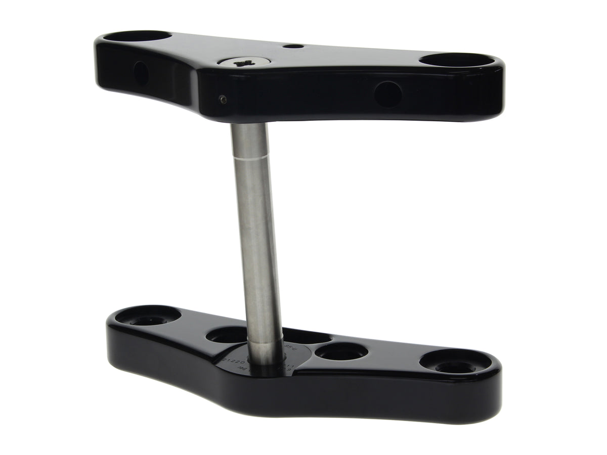 5 Degree Raked Wide Glide Conversion Triple Tree Kit - Black. Fits Rocker 2008-2010 with 23in. Wheel Conversion.