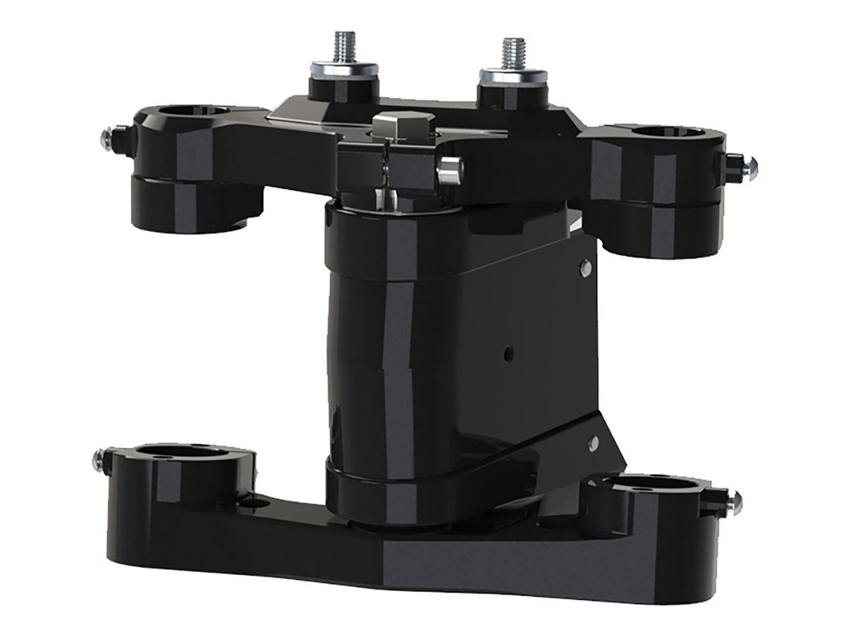8 Degree Triple Tree Kit - Black. Fits Most Touring 2014-2024 with 26in. Front Wheel Upgrade.