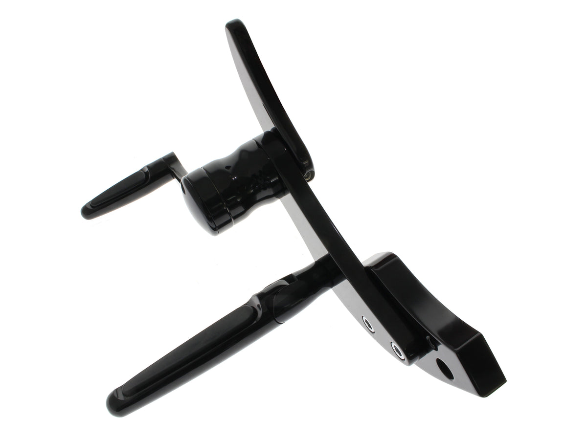Forward Controls - Rubber Inlay - Black. Fits Softail 2018up. Length Adjustable.