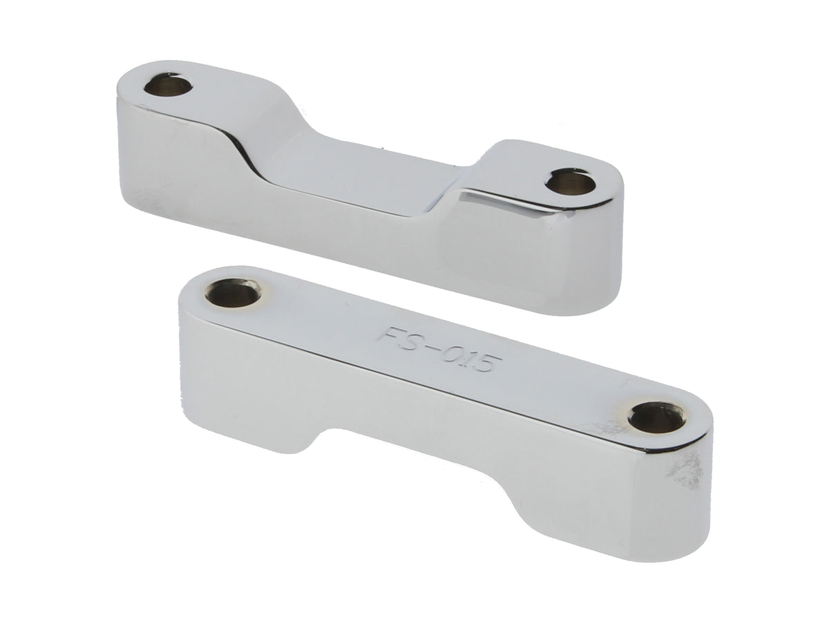 Fender Spacer Kit - Chrome. Fits Touring 2014-2023 with 21in. Wheel & Custom Fender