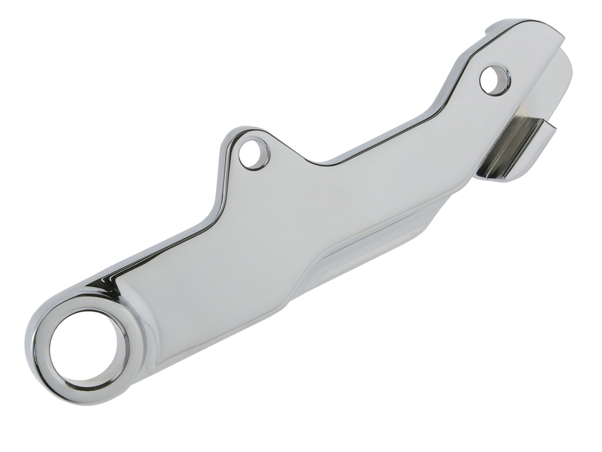 Right Hand Rear 4 Piston Caliper & Mounting Bracket - Chrome. Fits FL Softail 2008-2017 Models with 150mm Tyre.