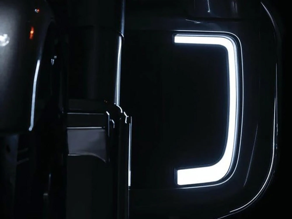 FusionFX Lower Fairing LED Lights - Chrome. Fits Touring 2014up with Lower Fairing