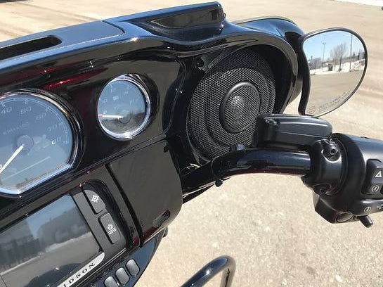 Wild Boar, 600 Watt Amp x 4 Speaker Kit & Saddlebag Lids. Fits Street Glide 2014-2023