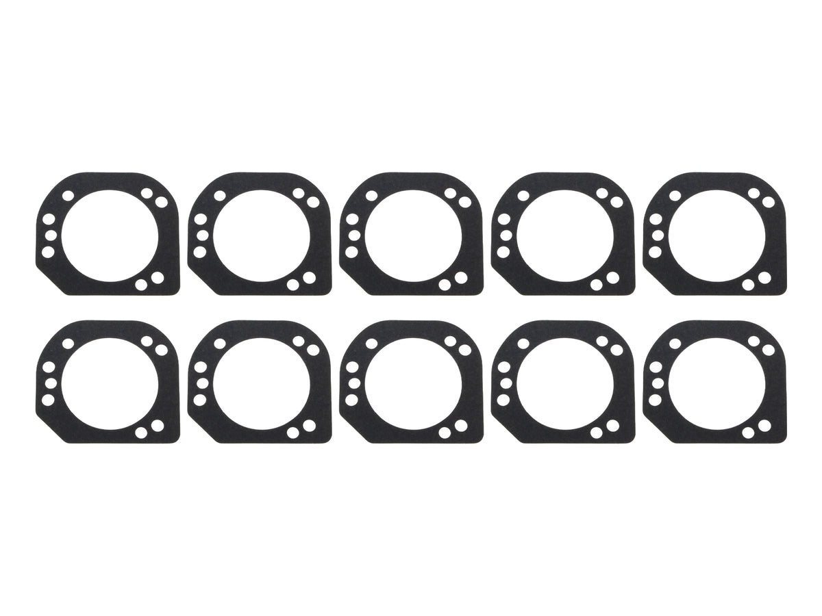 Air Filter Backplate to Throttle Body Gasket - Pack of 10. Fits Twin Cam 2006-2017.