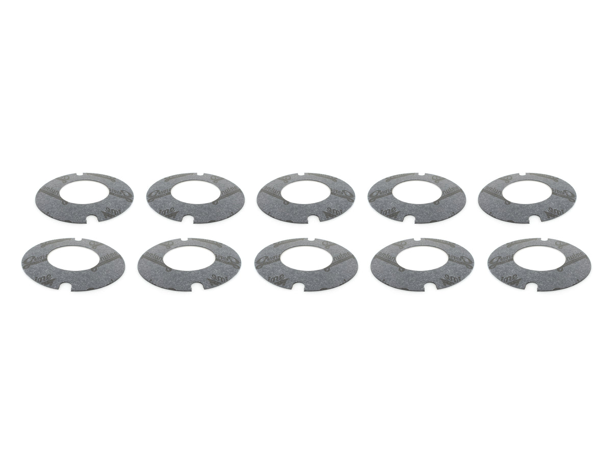 Generator Mounting Gasket - Pack of 10. Fits Big Twin & Sportster 1958-1983.