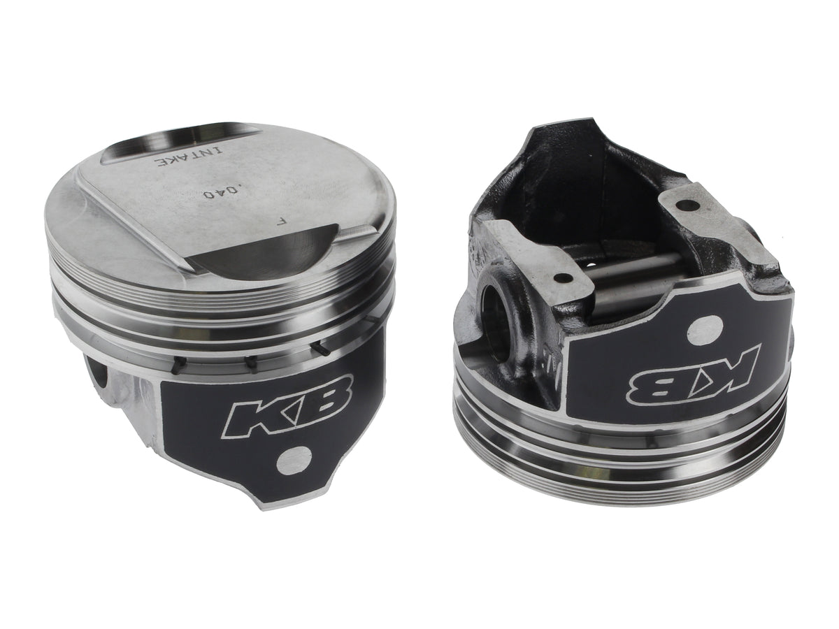 +.040in. Dome Top Pistons with 9.6:1 Compression Ratio. Fits Big Twin 1984-1999 with Evo Engine.