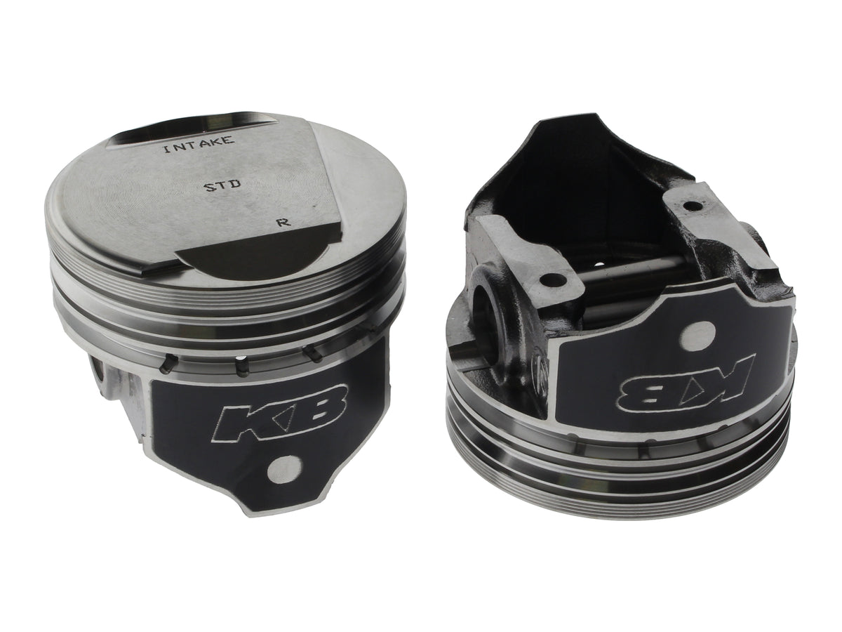 Std Dome Top Pistons with 9.6:1 Compression Ratio. Fits Big Twin 1984-1999 with Evo Engine.