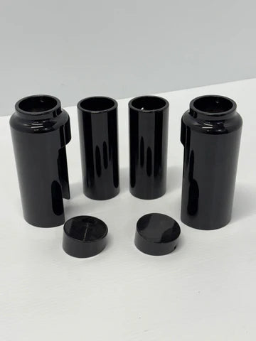 Fork Covers- BREAKOUT 2013-2017 6X PIECE SET BLACK- Big Daddy Customs
