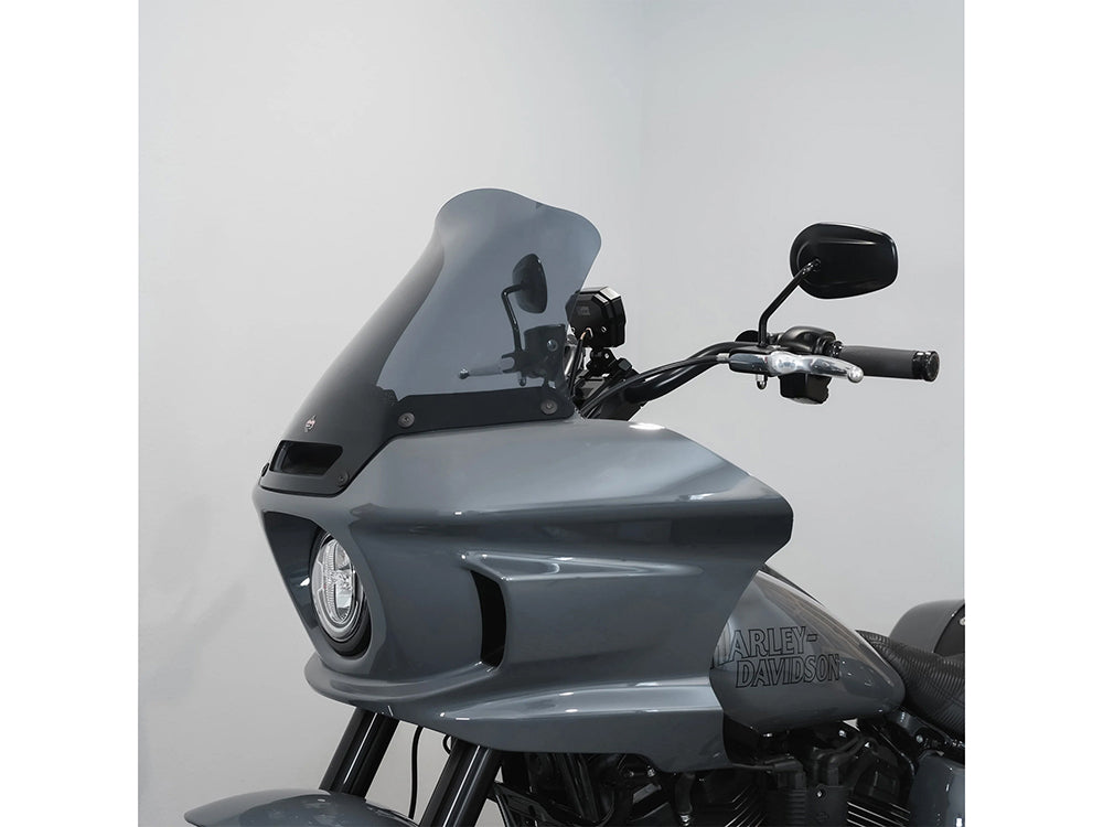 10in. Flare Windshield - Dark Smoke. Fits Low Rider ST 2022up