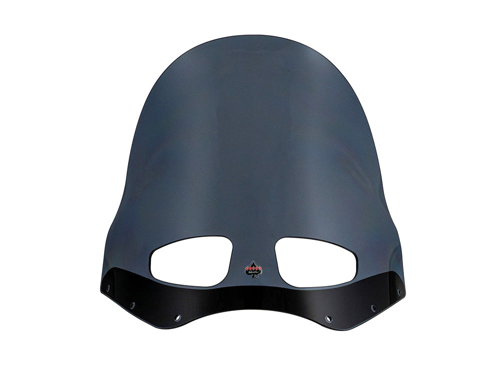 Flare Road Warrior Windshield - 15in. Black Smoke. Fits Road Warrior Fairing
