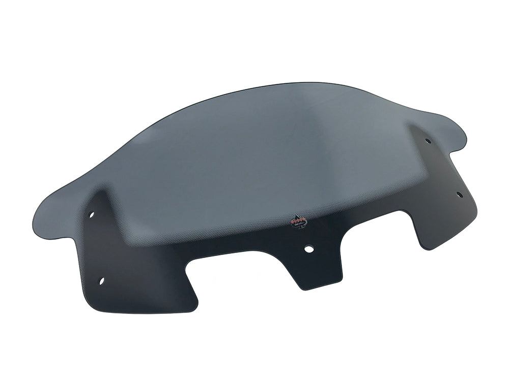 10in. Flare Windshield - Dark Smoke Tinted. Fits Indian Touring 2014up