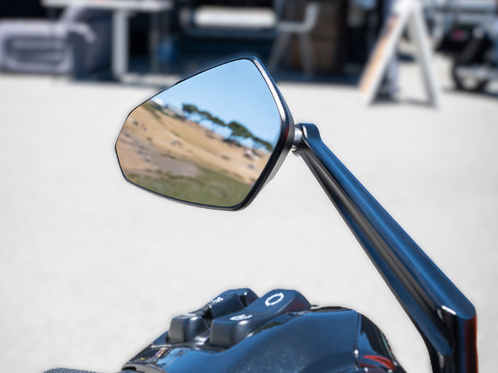 Ascent Pro Forged Mirror - Matte Black. Fits Right