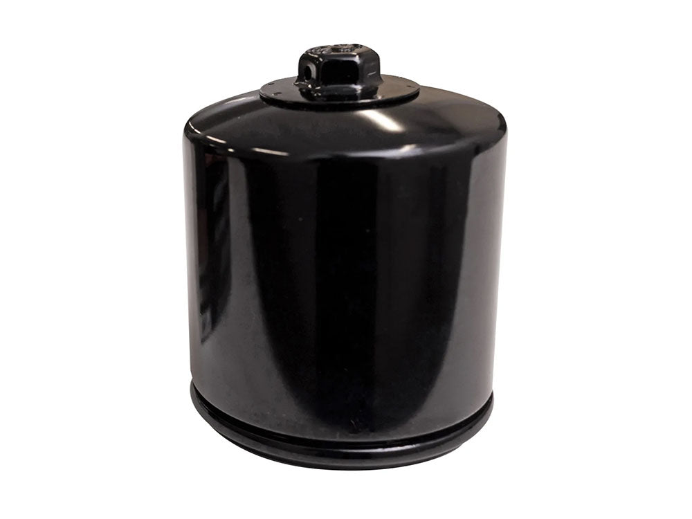 Oil Filter - Black. Fits Pan America 2021up, Sportster S 2021up and Nightster 975 2022up
