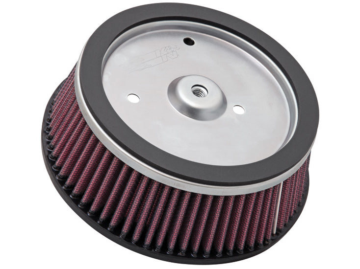 High-Flow Air Filter Element. Fits Twin Cam 88ci & 96ci with Screaming Eagle & Arlen Ness Big Sucker Air Cleaner – K&N Filters