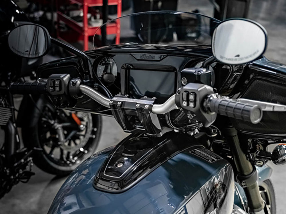 Chieftain Moto Bar Kit - Black. Fits Indian Chieftain 2025up