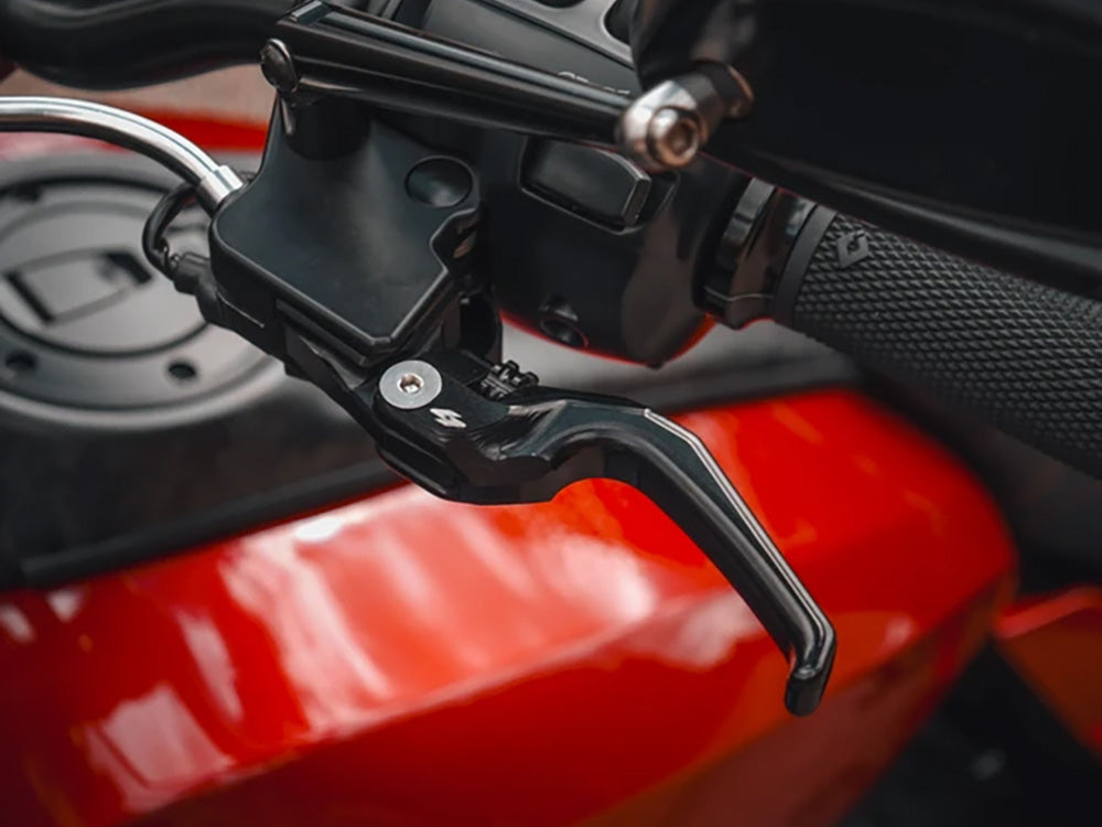 Talon Adjustable Levers - Black. Fits CVO Touring 2023up & Street Glide & Road Glide 2024up