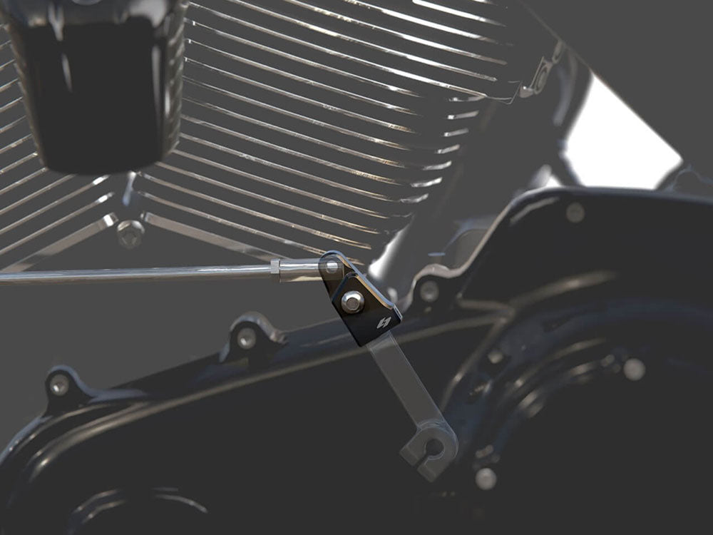EZ-Shift - Black Anodized. Fits Twin Cam 1999-2017