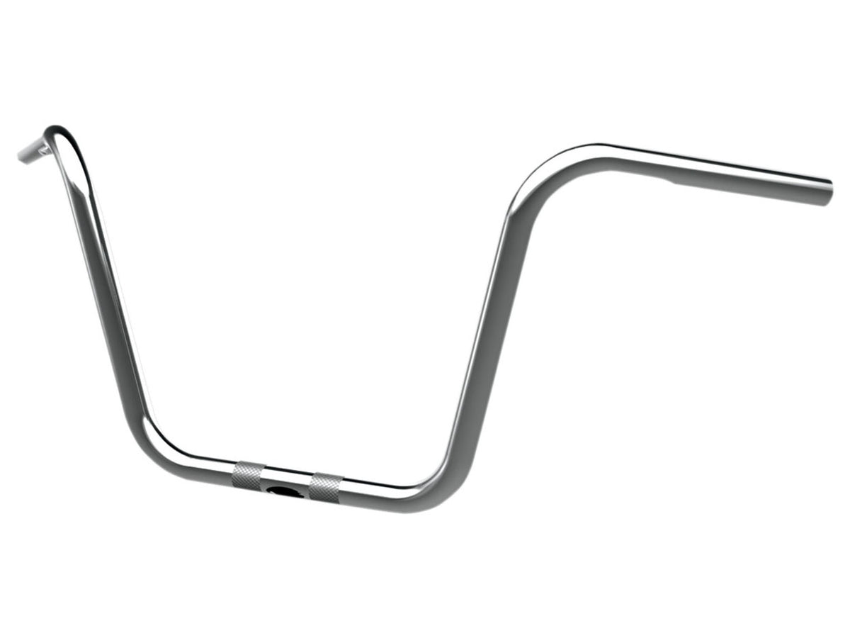 12in. x 1in. Ape Hanger Handlebar - Chrome.