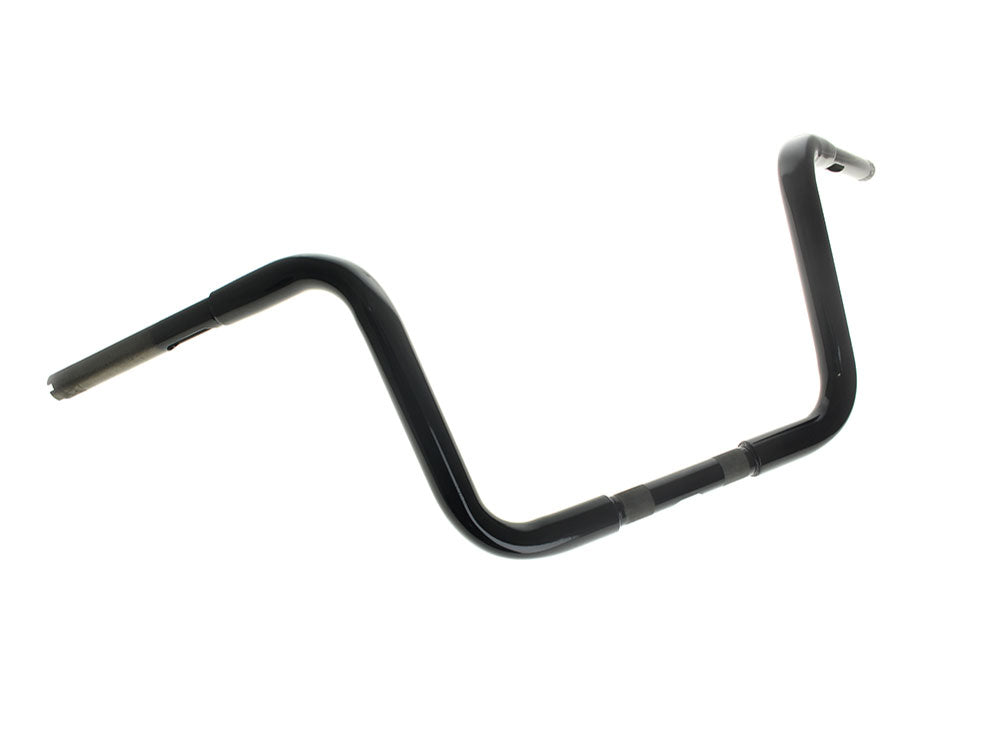 10in. x 1-1/4in. Ape Hanger Handlebar - Gloss Black