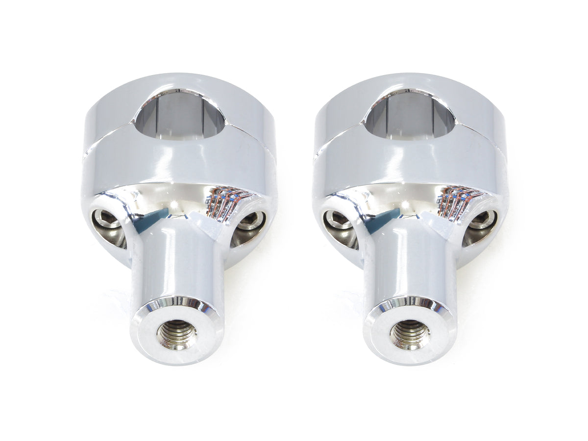 3in. Straight Two Piece Riser Kit - Chrome. Fits 1-1/4in. Handlebar