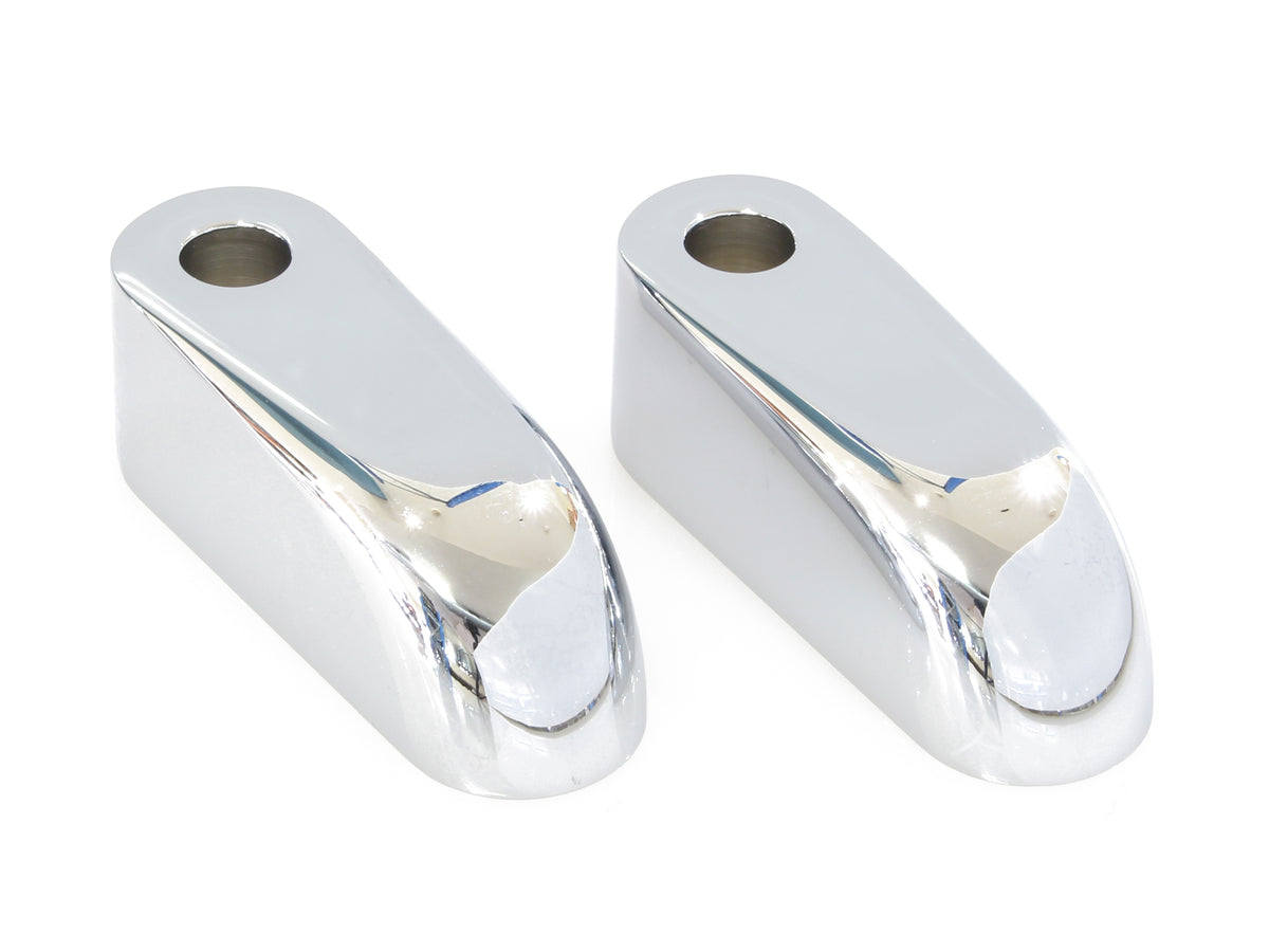 2in. Pullback Riser Extensions - Chrome.