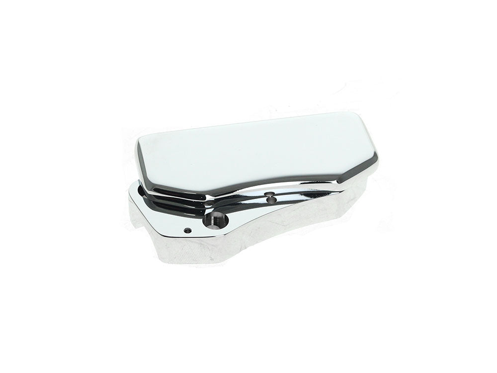 Smooth Handlebar Top Clamp with Hidden Bolts - Chrome