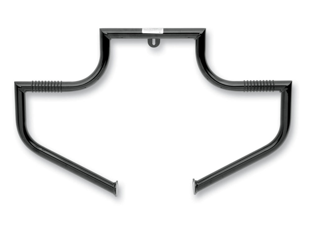 Linbar Engine Guard Freeway Bar - Black. Fits FL Softail 2000-2017.