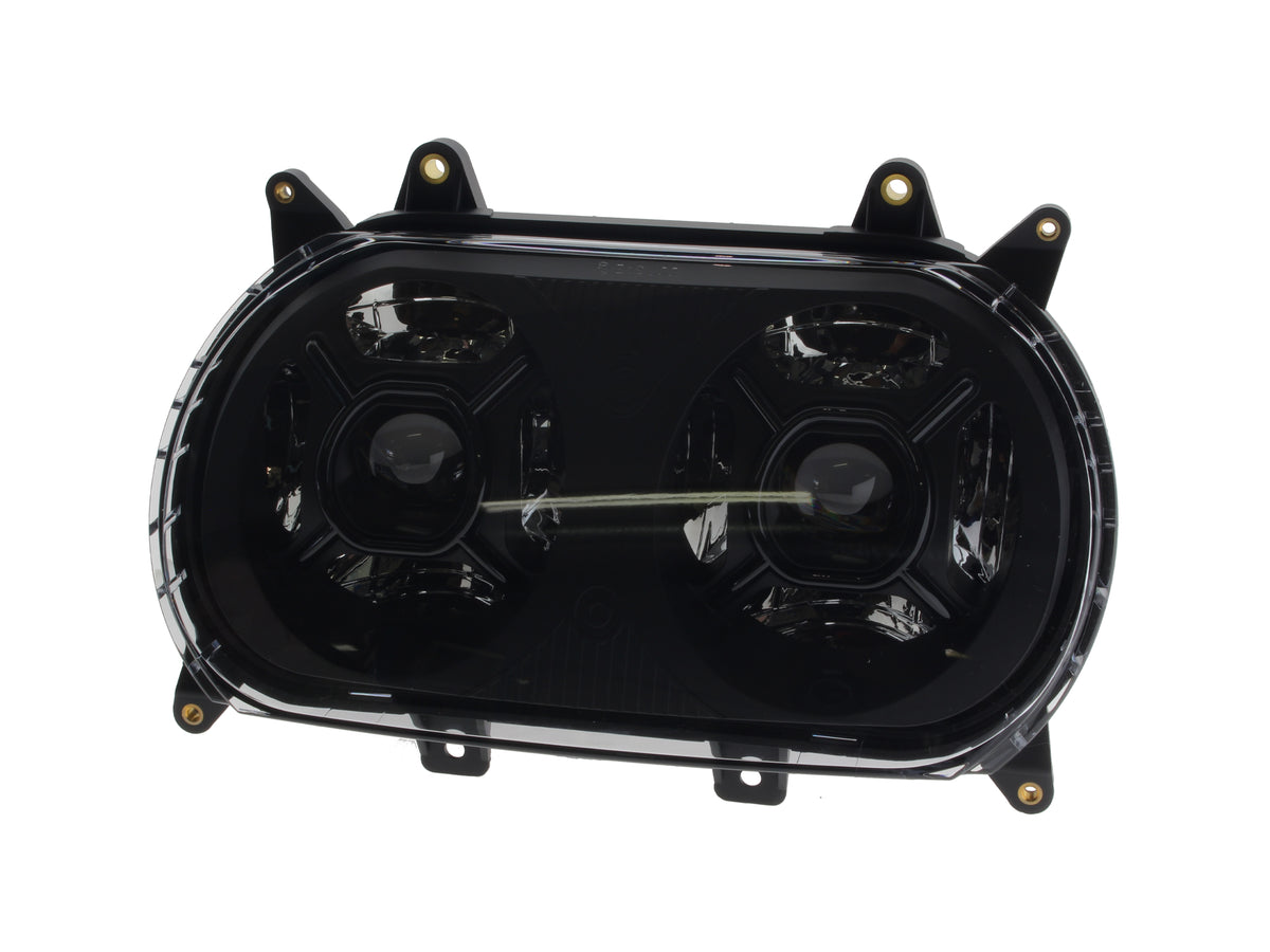 Dual 5-3/4in. Double-Barrel LED HeadLight Insert. Fits Road Glide 2015-2023