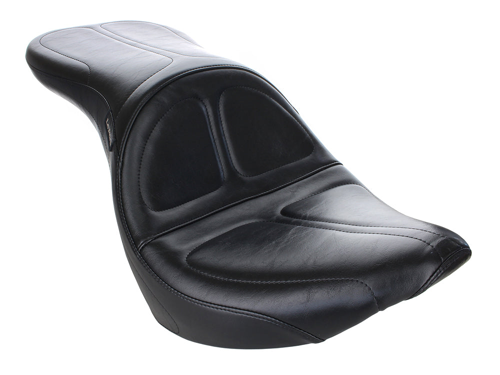 Maverick Dual Seat with Stitch. Fits Softail Slim & Street Bob 2018up & Standard 2020up.