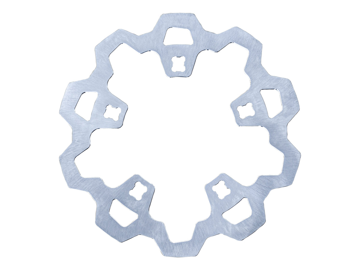 11.8in. Front Enforcer/Prodigy Disc Rotor - Stainless Steel. Fits Touring 2014-2023 with OEM Wheel.