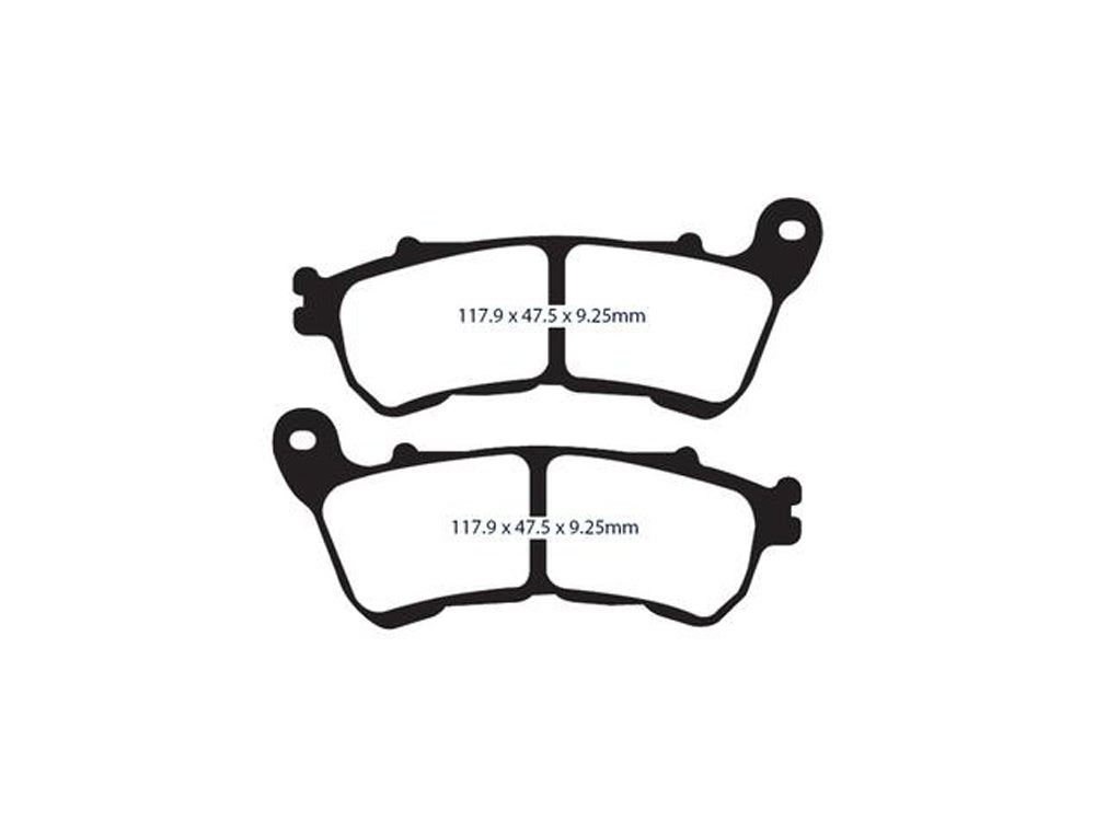 Z-Plus Brake Pads. Fits Front on Sportster 2014-2021