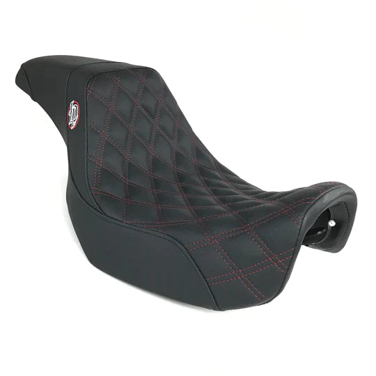 Lucky Daves 2006-2017 Dyna Seat- Red