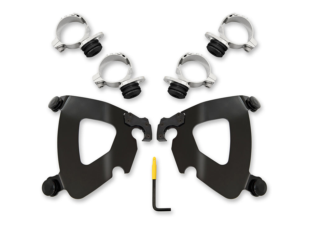 Black Gauntlet Trigger-Lock Mounting Hardware. Fits Scout & Scout Bobber 2015up.