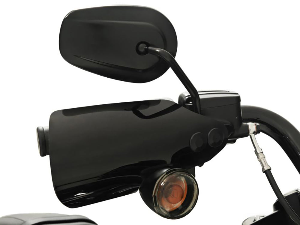 Handguards - Black. Fits Road King Special 2017-2020 running OEM Front Indicators.