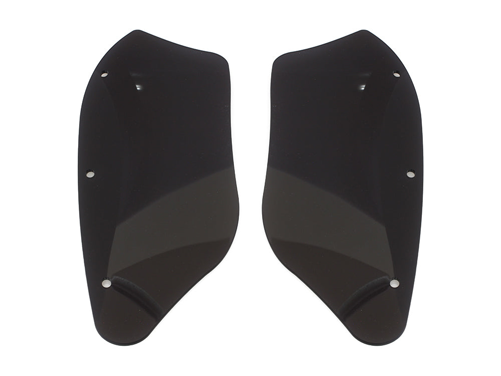 Wind Deflectors - Black. Fits Memphis Shades Batwing Fairing Only