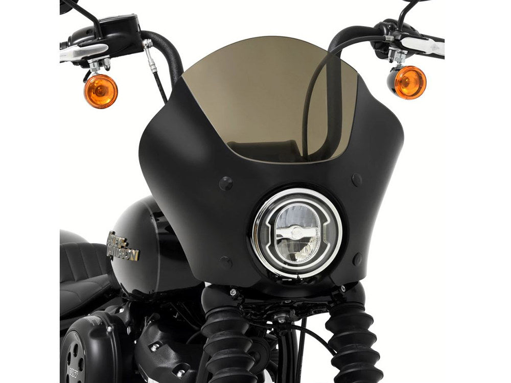 Gauntlet Quarter Fairing. Fits Street Bob 2018up, Sportster 883C/1200C 1992-2010 & Sportster 72 2012-2016 – Memphis Shades