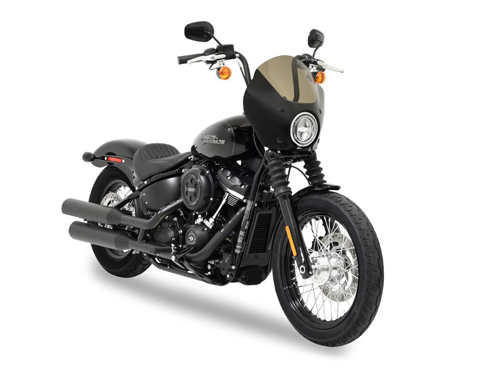 Gauntlet Quarter Fairing. Fits Street Bob 2018up, Sportster 883C/1200C 1992-2010 & Sportster 72 2012-2016 – Memphis Shades