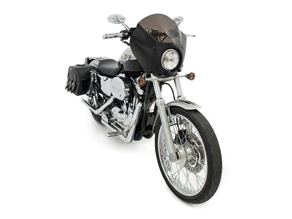 Gauntlet Quarter Fairing. Fits Street Bob 2018up, Sportster 883C/1200C 1992-2010 & Sportster 72 2012-2016 – Memphis Shades