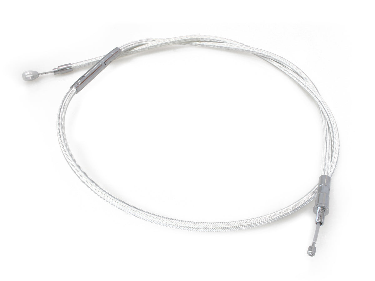 63in. Clutch Cable - Sterling Chromite. Fits Sportster 1986-2003.