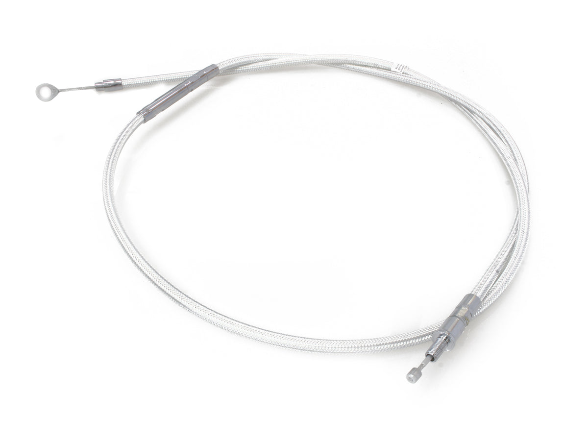 73in. Clutch Cable - Sterling Chromite. Fits 5Spd Big Twin 1987-2006